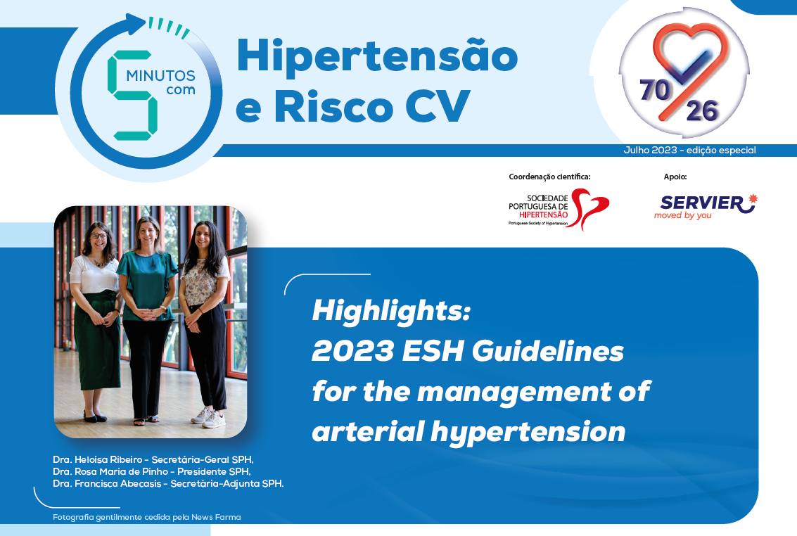 Missão 70/26 | Highlights: Novas Guidelines ESH 2023