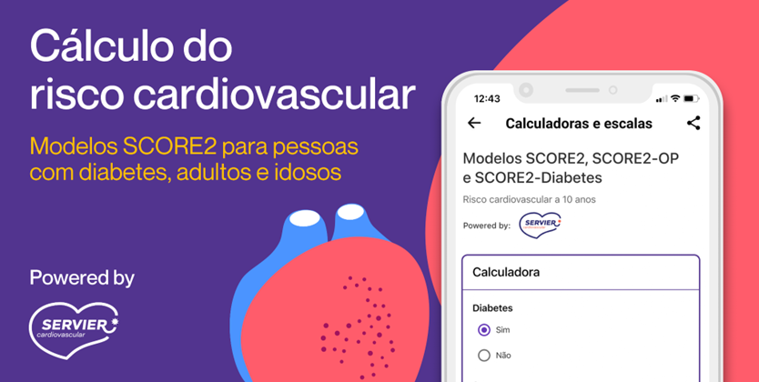 SCORE2 Risco CV agora disponível também para doentes diabéticos