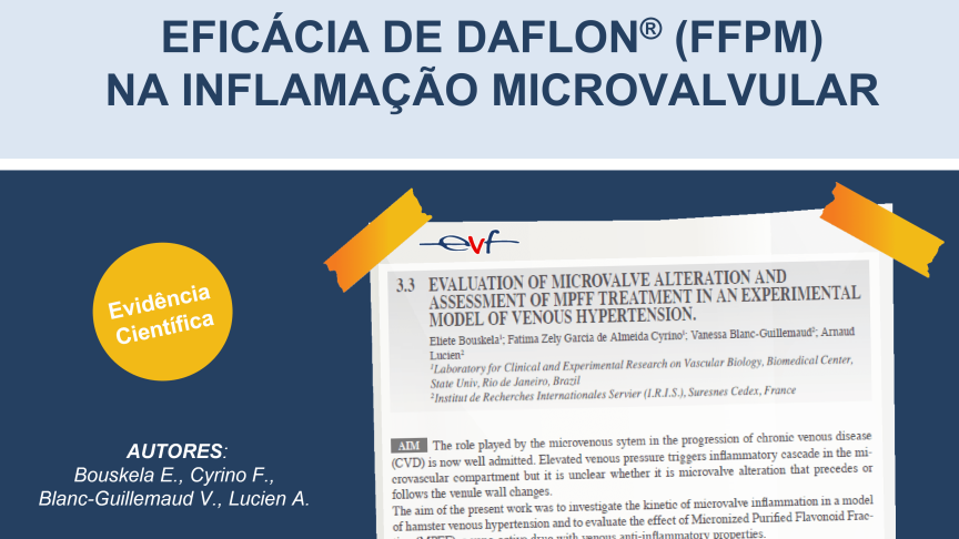 Eficácia de Daflon® na Inflamação Microvalvular